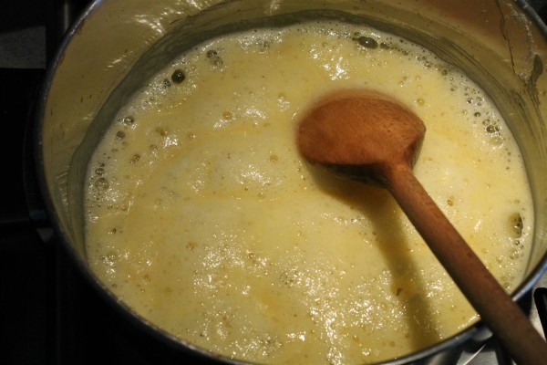 Besamel készítése