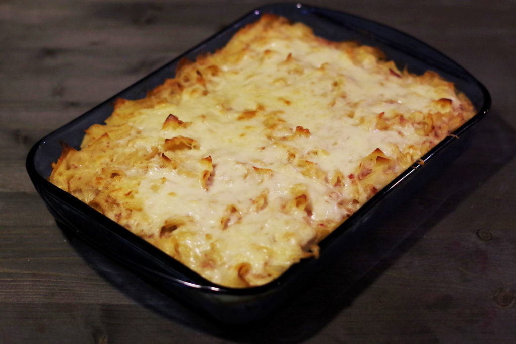 Sonkás tészta elkészítése