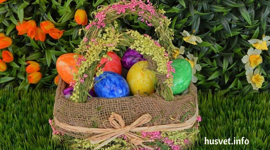 Húsvéti tojáskosár